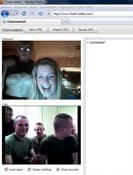 Screenshot di un incontro chatroulette — Chatroulette francese su Camyster