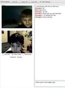 Screenshot di un incontro chatroulette — Chatroulette classica su Camyster