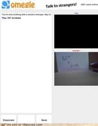 Screenshot di un incontro chatroulette — Chatroulette coppie su Camyster