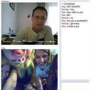 Screenshot di un incontro chatroulette — Chatroulette quebecchese su Camyster