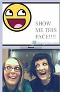 Screenshot di un incontro chatroulette — Chatroulette internazionale su Camyster