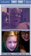 Screenshot di un incontro chatroulette — Chatroulette studenti su Camyster