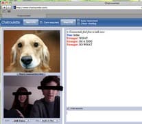 Screenshot di un incontro chatroulette — Chatroulette turca su Camyster