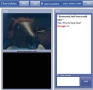 Screenshot di un incontro chatroulette — Chatroulette quebecchese su Camyster