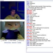 Screenshot di un incontro chatroulette — Chatroulette tunisina su Camyster