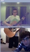 Screenshot di un incontro chatroulette — Chatroulette internazionale su Camyster