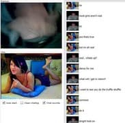 Screenshot di un incontro chatroulette — Chatroulette gay su Camyster