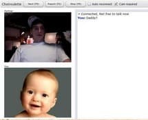 Screenshot di un incontro chatroulette — Chatroulette marocchina su Camyster