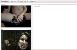 Screenshot di un incontro chatroulette — Chatroulette ragazze su Camyster