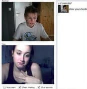 Screenshot di un incontro chatroulette — Chatroulette hot su Camyster